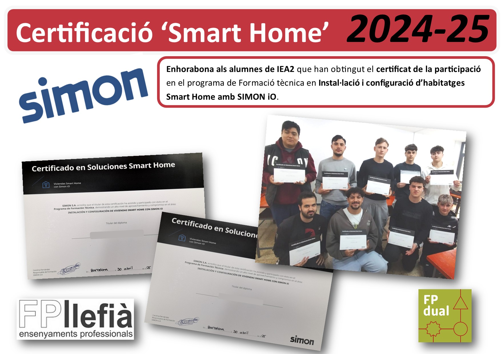Certificacions SIMON
